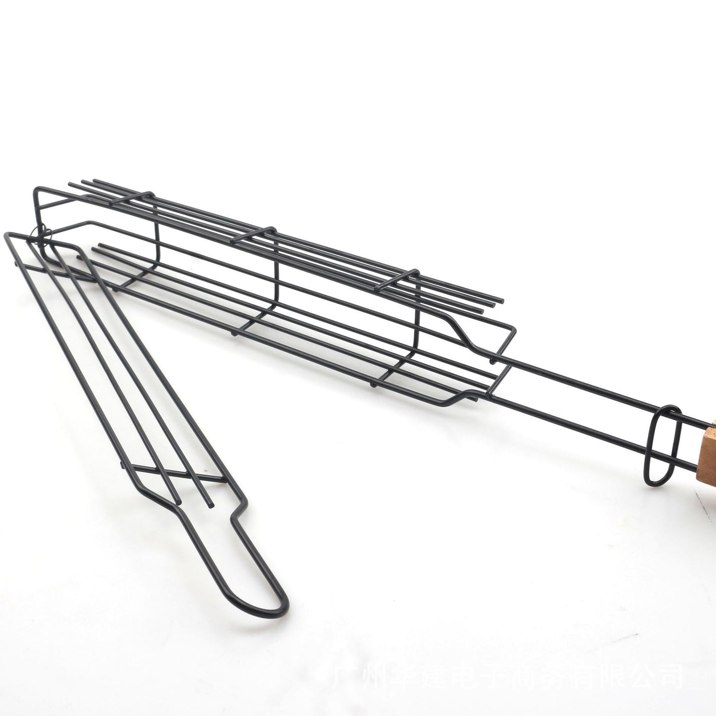 Wooden Handle Sausage Clip Rack