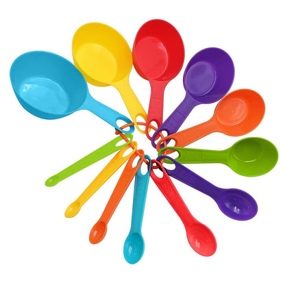 Colorful 12-Piece Measuring Set