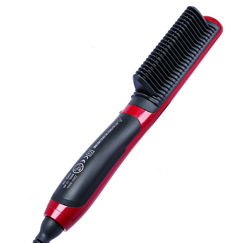 Red Ceramic Hair Straightener