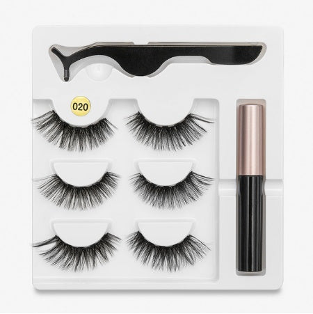 Fashion-Forward Magnetic False Eyelashes