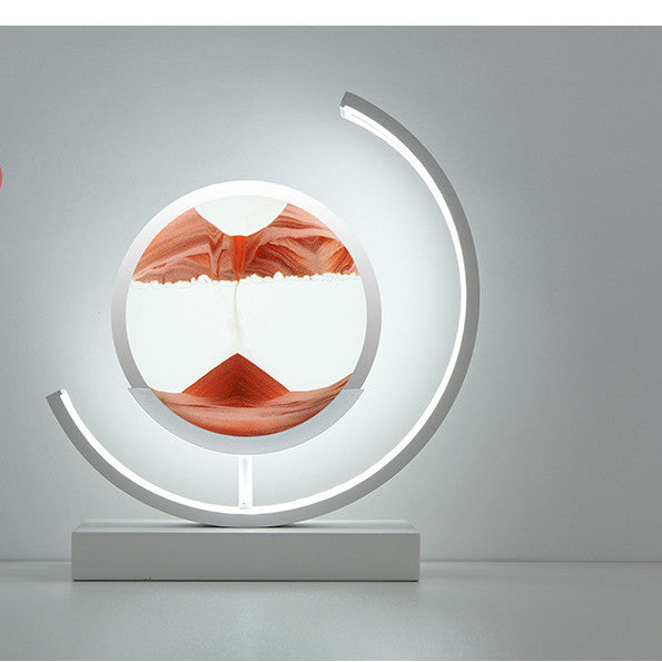 Elegant 3D Quicksand LED Lamp