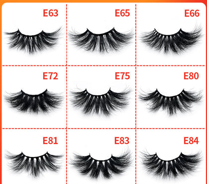 Handmade Mink Eyelashes – 15 Styles