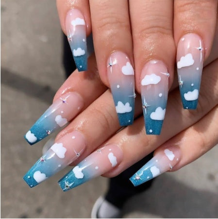 Vibrant Soft Finish False Nails
