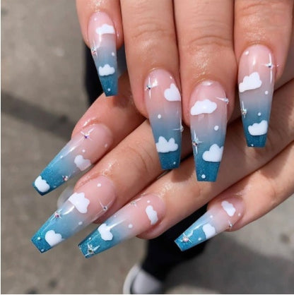 Vibrant Soft Finish False Nails