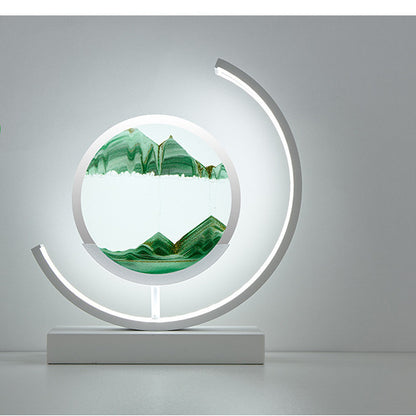 Elegant 3D Quicksand LED Lamp