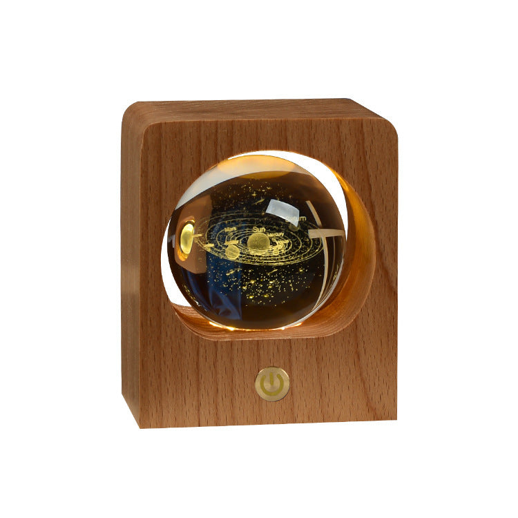 Crystal Ball Night Light: Enchanted Glow