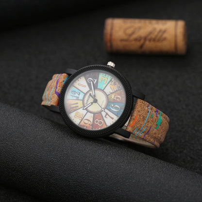 Vintage Leather Women's Watch