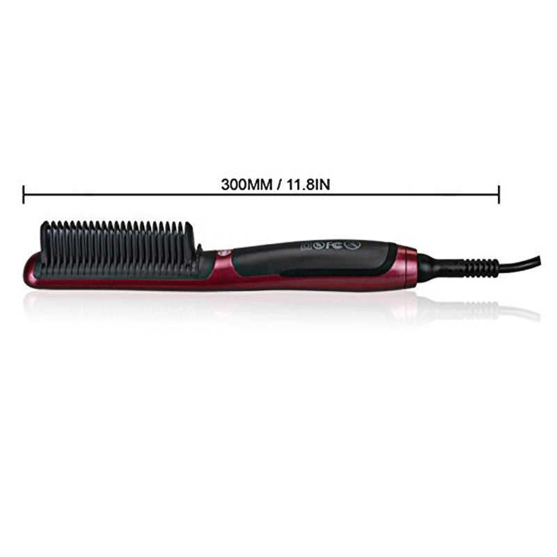 Red Ceramic Hair Straightener