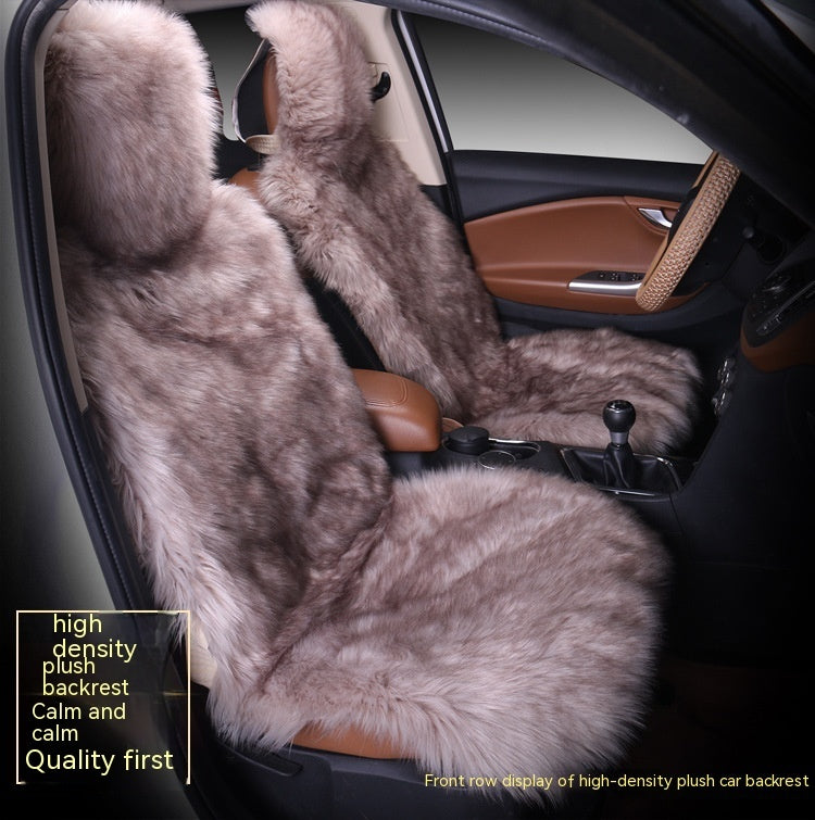 Plush Winter Car Seat Covers