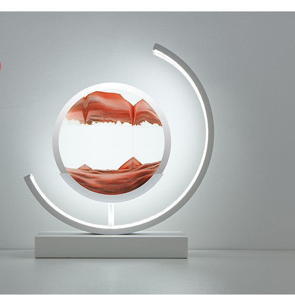 Elegant 3D Quicksand LED Lamp