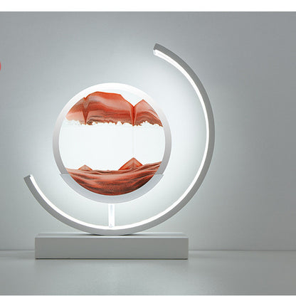 Elegant 3D Quicksand LED Lamp