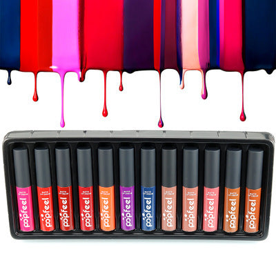 12-Color Lip Gloss Collection