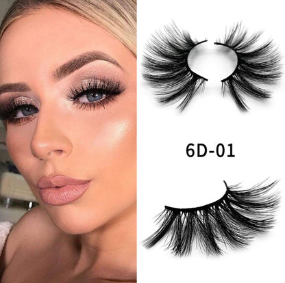 6D Mink Cross-Eye Lashes