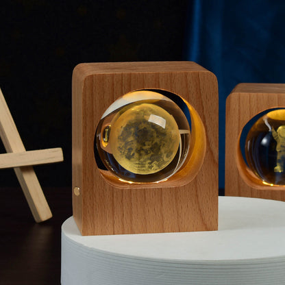 Crystal Ball Night Light: Enchanted Glow