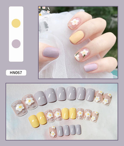 Colorful Nail Art Patch Set