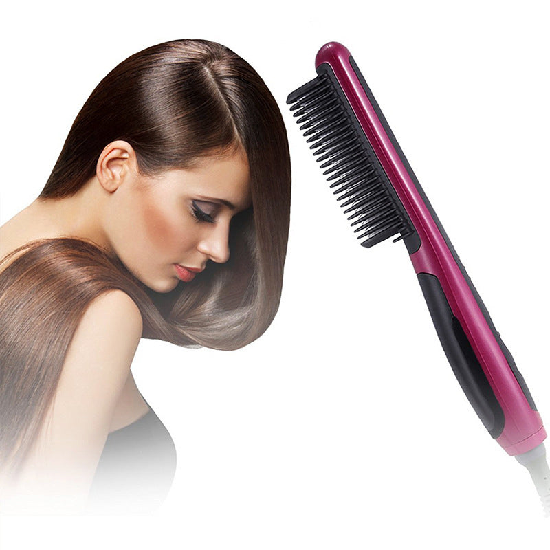 Red Ceramic Hair Straightener
