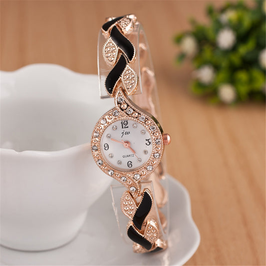 Trendy Leaf Quartz Watch