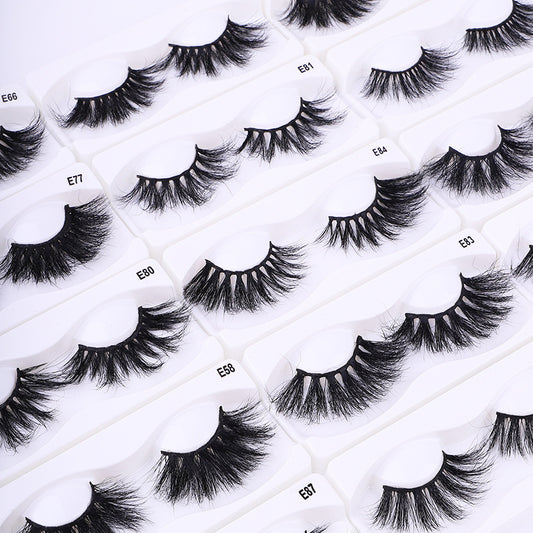 Handmade Mink Eyelashes – 15 Styles