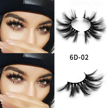 6D Mink Cross-Eye Lashes