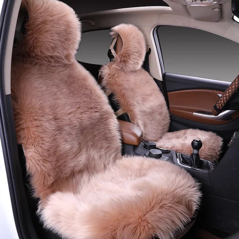 Plush Winter Car Seat Covers