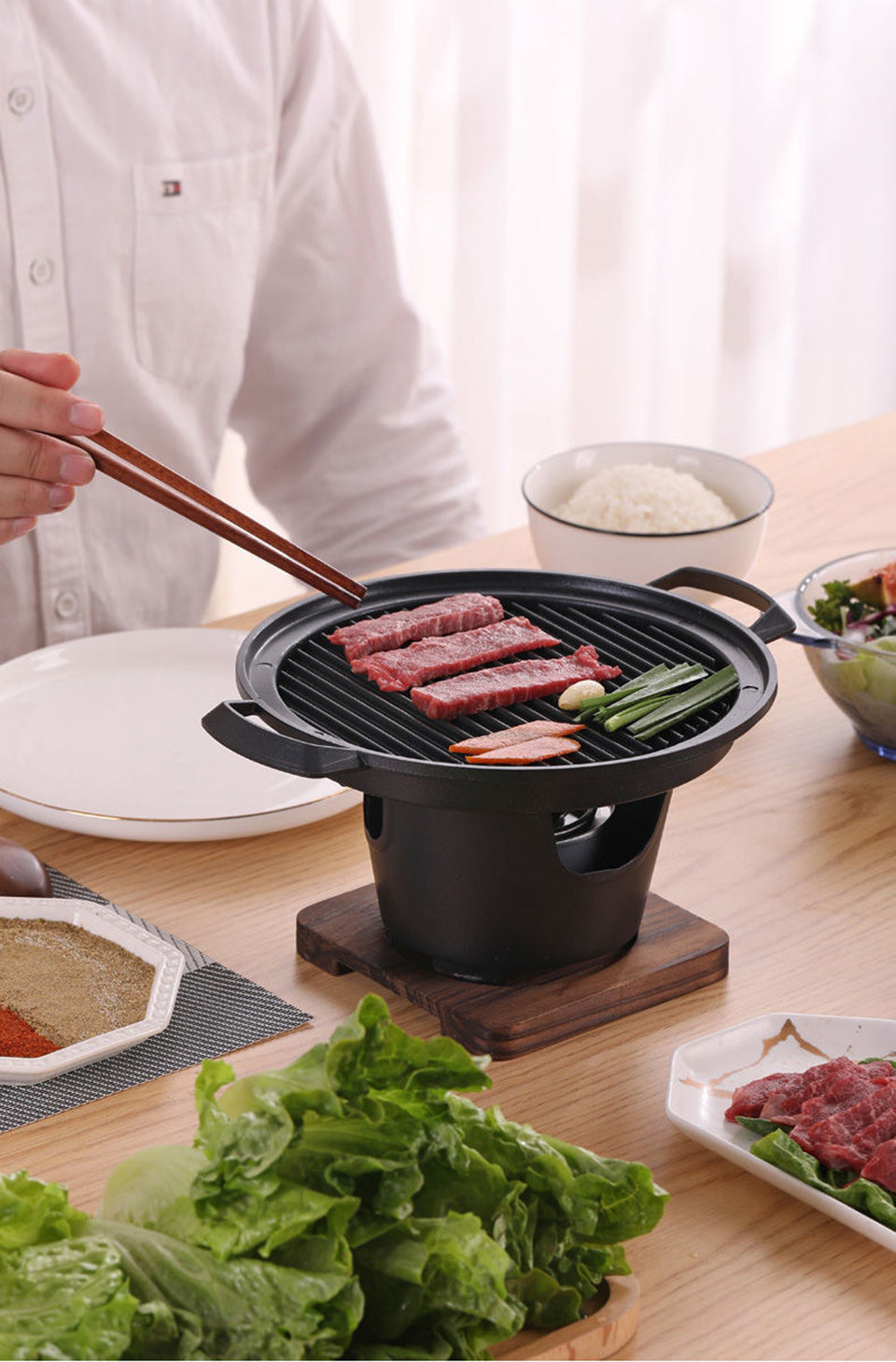 Mini Smokeless BBQ Grill