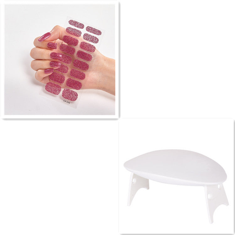 Scallion Powder Nail Art Stickers