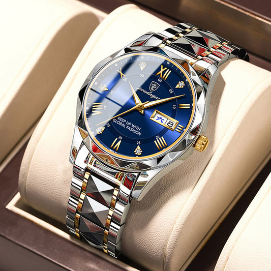 Elite Men’s Luminous Quartz Watch