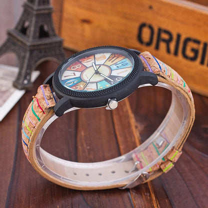 Vintage Leather Women's Watch