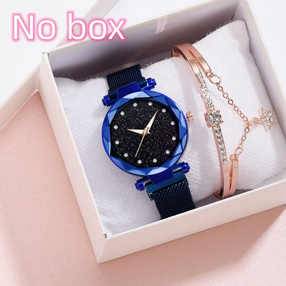 Starry Sky Bracelet Watch Set