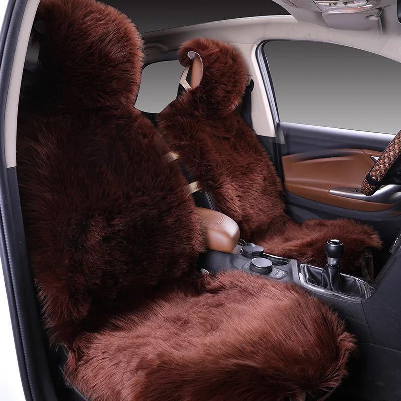 Plush Winter Car Seat Covers