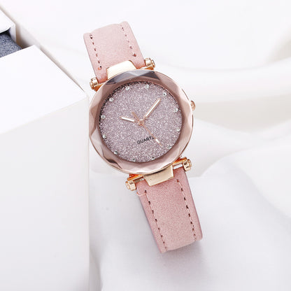 Starry Sky Rhinestone Watch