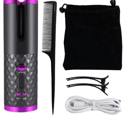 Wireless Automatic Hair Curler