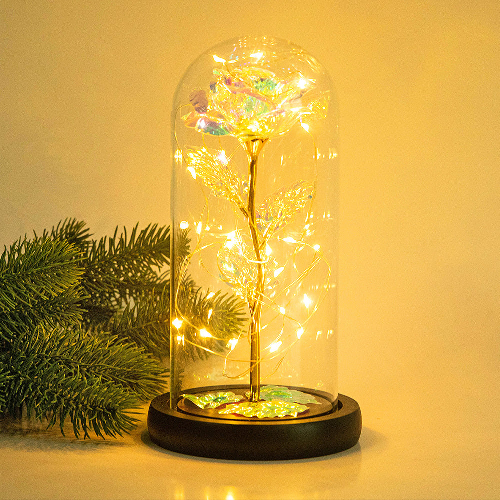 Handmade Rose Night Light