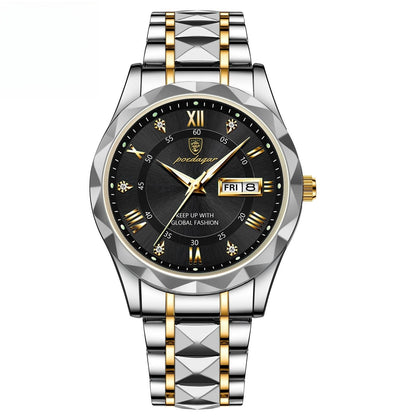 Elite Men’s Luminous Quartz Watch