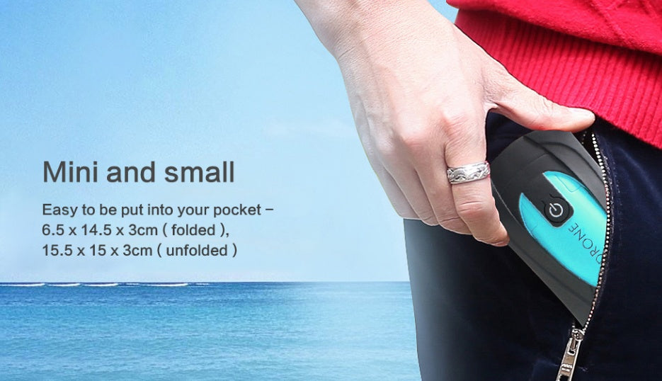 Pocket-Sized WiFi Camera Drone