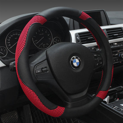 All-Season Leather Steering Wheel Cover