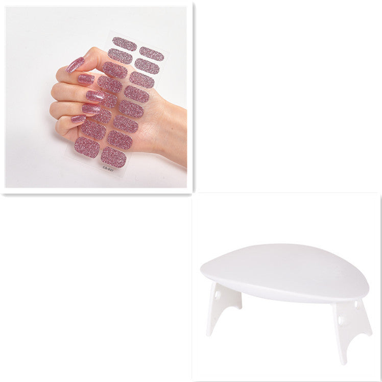 Scallion Powder Nail Art Stickers