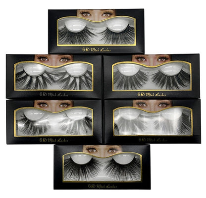 6D Mink Cross-Eye Lashes