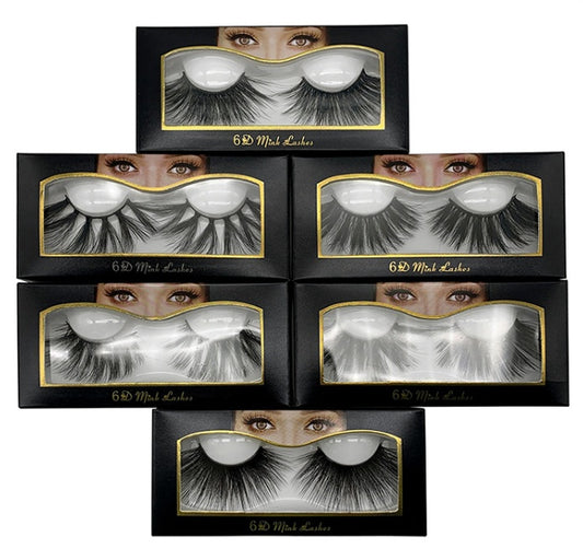 6D Mink Cross-Eye Lashes
