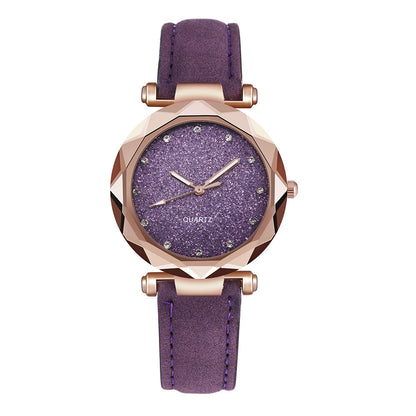 Starry Sky Rhinestone Watch