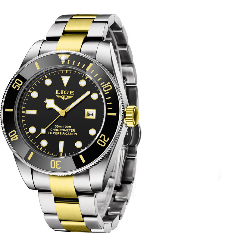 Classic Steel Quartz Watch