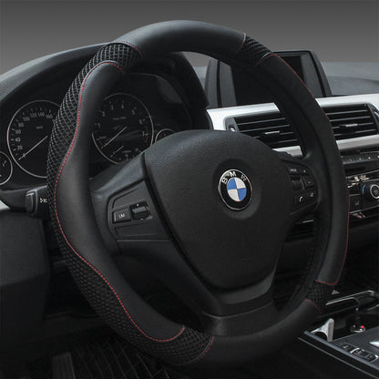 All-Season Leather Steering Wheel Cover