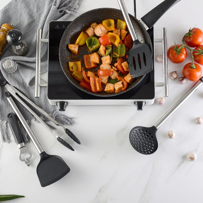 Modern Silicone &amp; Steel Utensils