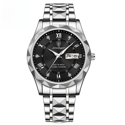 Elite Men’s Luminous Quartz Watch