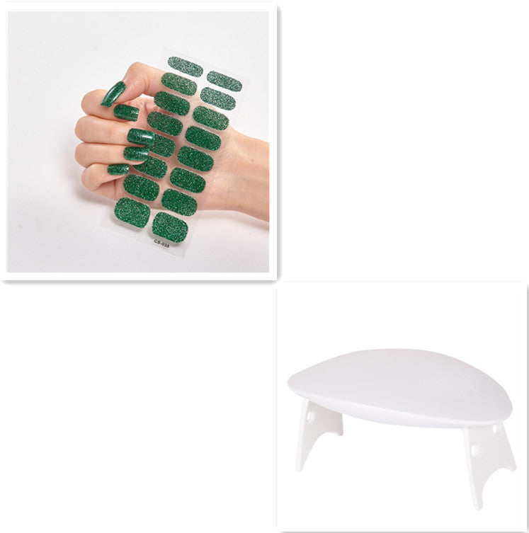 Scallion Powder Nail Art Stickers