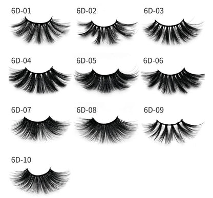 6D Mink Cross-Eye Lashes