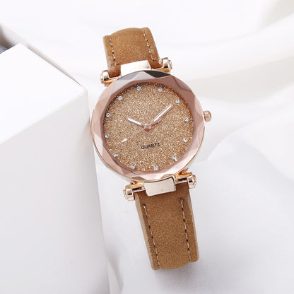 Starry Sky Rhinestone Watch