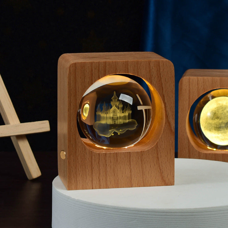 Crystal Ball Night Light: Enchanted Glow