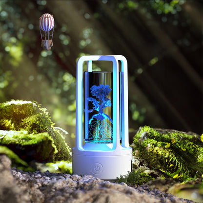 Crystal Lamp &amp; Bluetooth Speaker