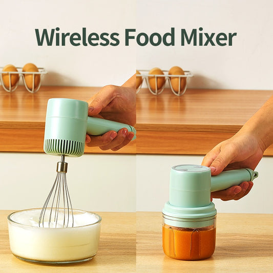 Rechargeable Mini Handheld Mixer